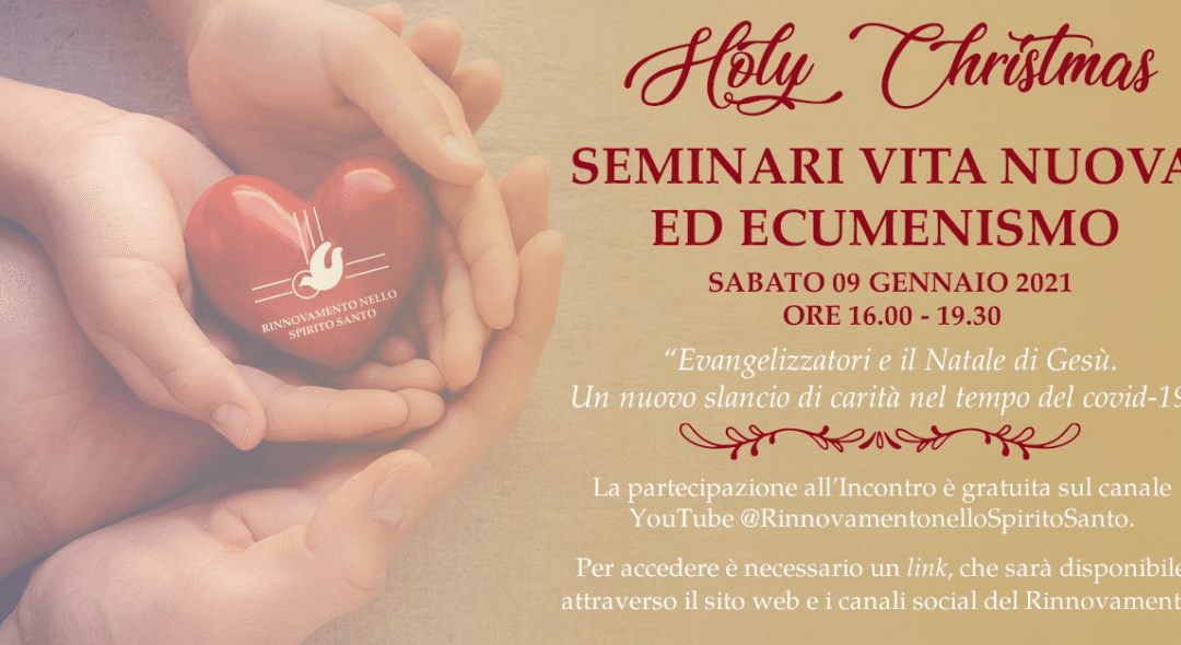 Holy Christmas Seminari Vita Nuova ed Ecumenismo