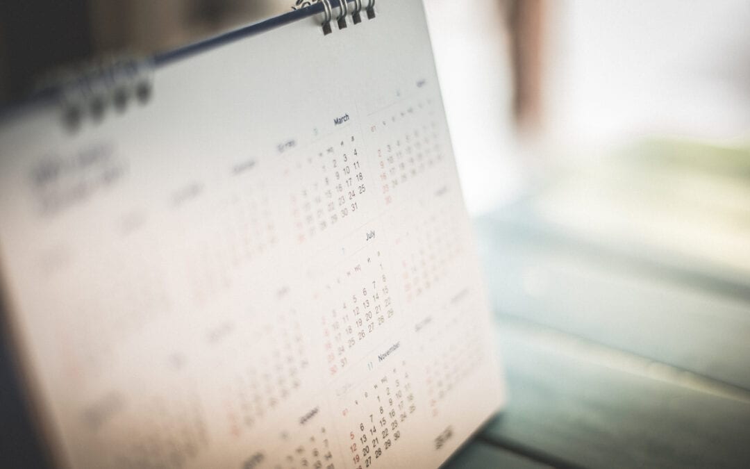 Calendario 2021 – Documento di programmazione