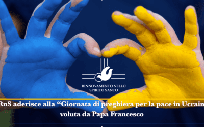 Il RnS aderisce alla “Giornata di Preghiera per la pace in Ucraina” voluta da Papa Francesco  Mercoledì 26 gennaio 2022