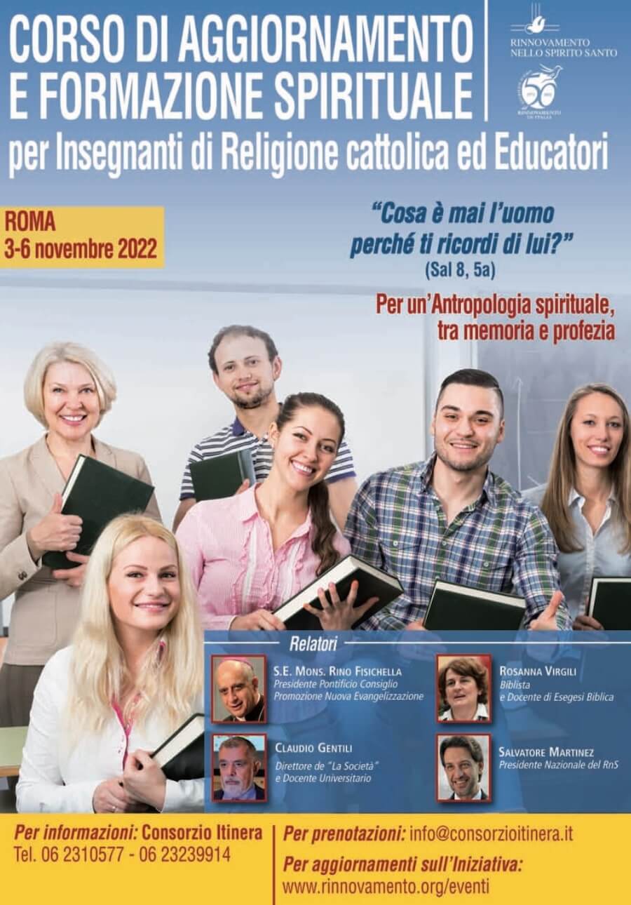 corso di aggiornamento e formazione spirituale