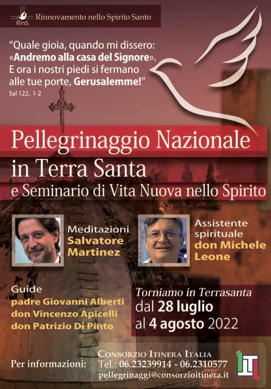 pellegrinaggio nazionale in terra santa