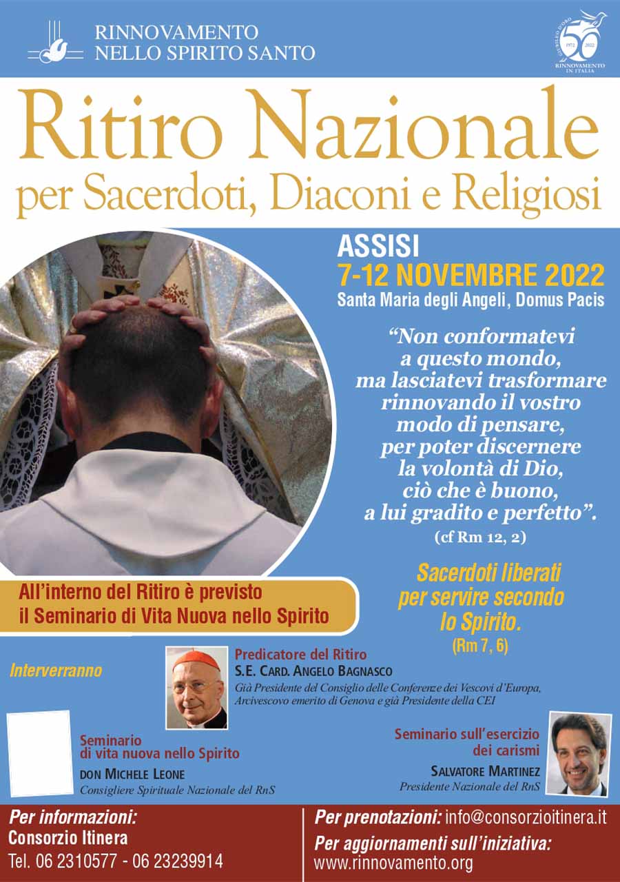 ritiro nazionale sacerdoti - 7 12 novembre 2022