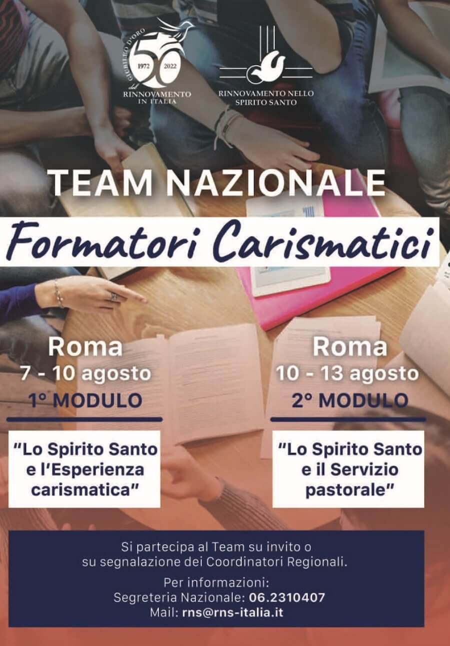team nazionale formatori carismatici