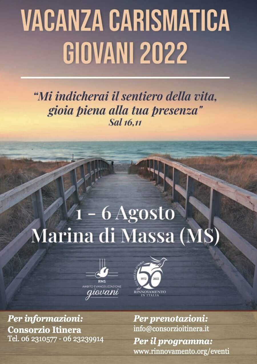 vacanza carismatica giovani 2022