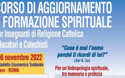 Corso di Aggiornamento e di Formazione spirituale per Insegnanti di Religione cattolica, Educatori e Catechisti promosso dal RnS
