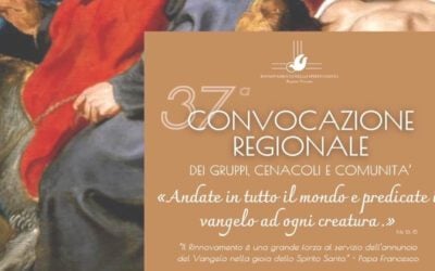 37 Convocazione regionale del RnS in Toscana. Interverranno S. E. mons. Simone Giusti, Gianpaolo Micolucci, don Michele Leone e don Alejandro G. Festa