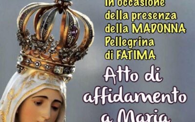 Atto di affidamento a Maria delle Comunità del RnS nel Lazio, alla presenza del presidente nazionale Giuseppe Contaldo