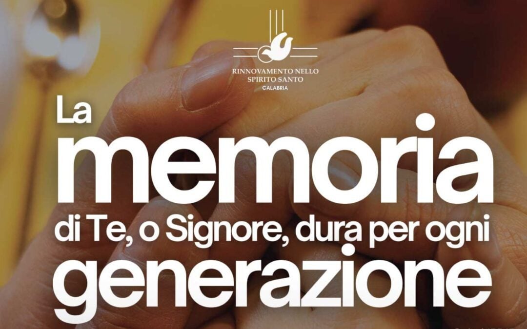 44 Convocazione regionale dei Cenacoli, Gruppi e Comunità del RnS in Calabria il 27 ottobre 2024: relazioni di Patty Gallagher e Rosario Sollazzo