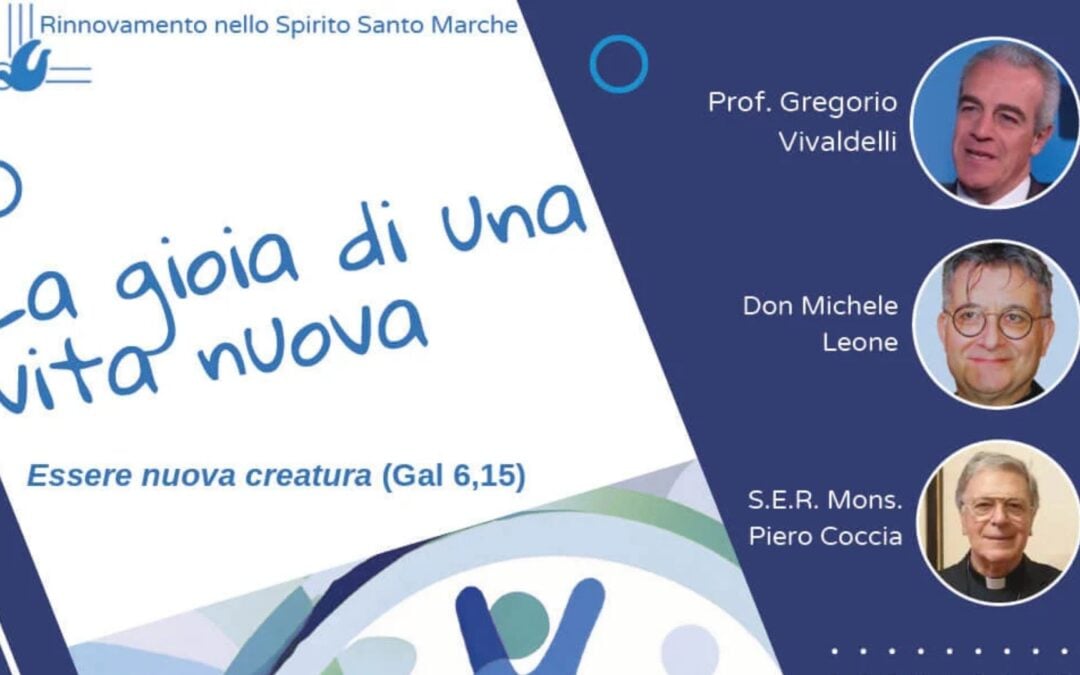 36 Convocazione regionale del RnS nelle Marche: appuntamento a Colli del Tronto (AP) domenica 27 ottobre 2024