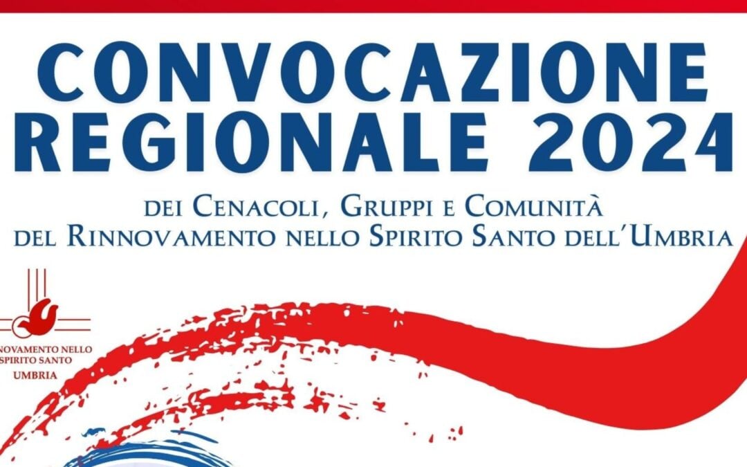 Convocazione regionale del RnS in Umbria, il 10 novembre 2024: interverranno il coordinatore nazionale Rosario Sollazzo e il consigliere spirituale nazionale don Michele Leone