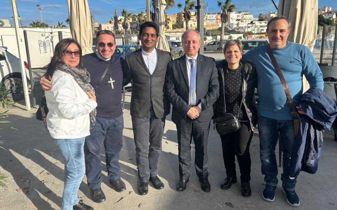 Missione della Presidenza RnS a Lampedusa 22-23 novembre 2024