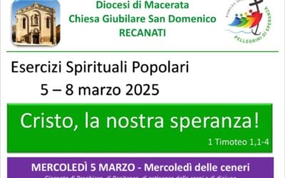 Esercizi Spirituali Popolari a Recanati (MC) tenuti dal Presidente nazionale del RnS