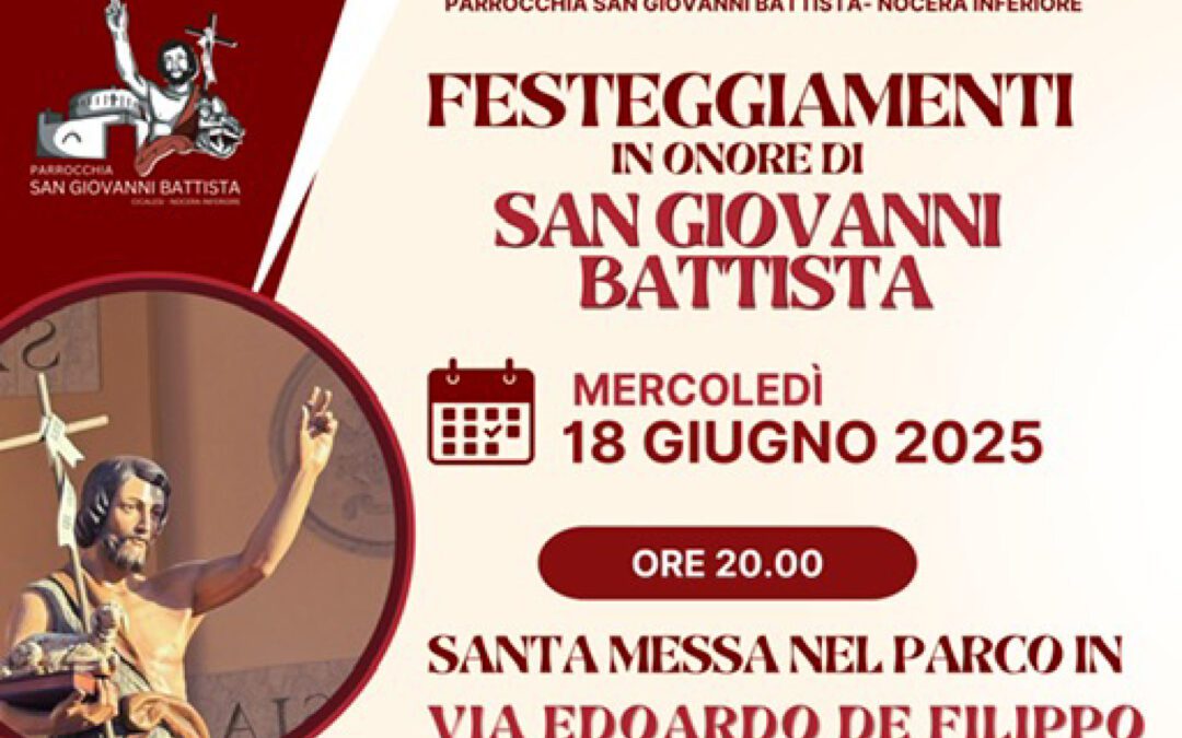 Preghiera di lode animata dal presidente del RnS Giuseppe Contaldo a Nocera Inferiore (SA) mercoledì 18 giugno 2025