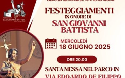 Preghiera di lode animata dal presidente del RnS Giuseppe Contaldo  a Nocera Inferiore (SA) mercoledì 18 giugno 2025