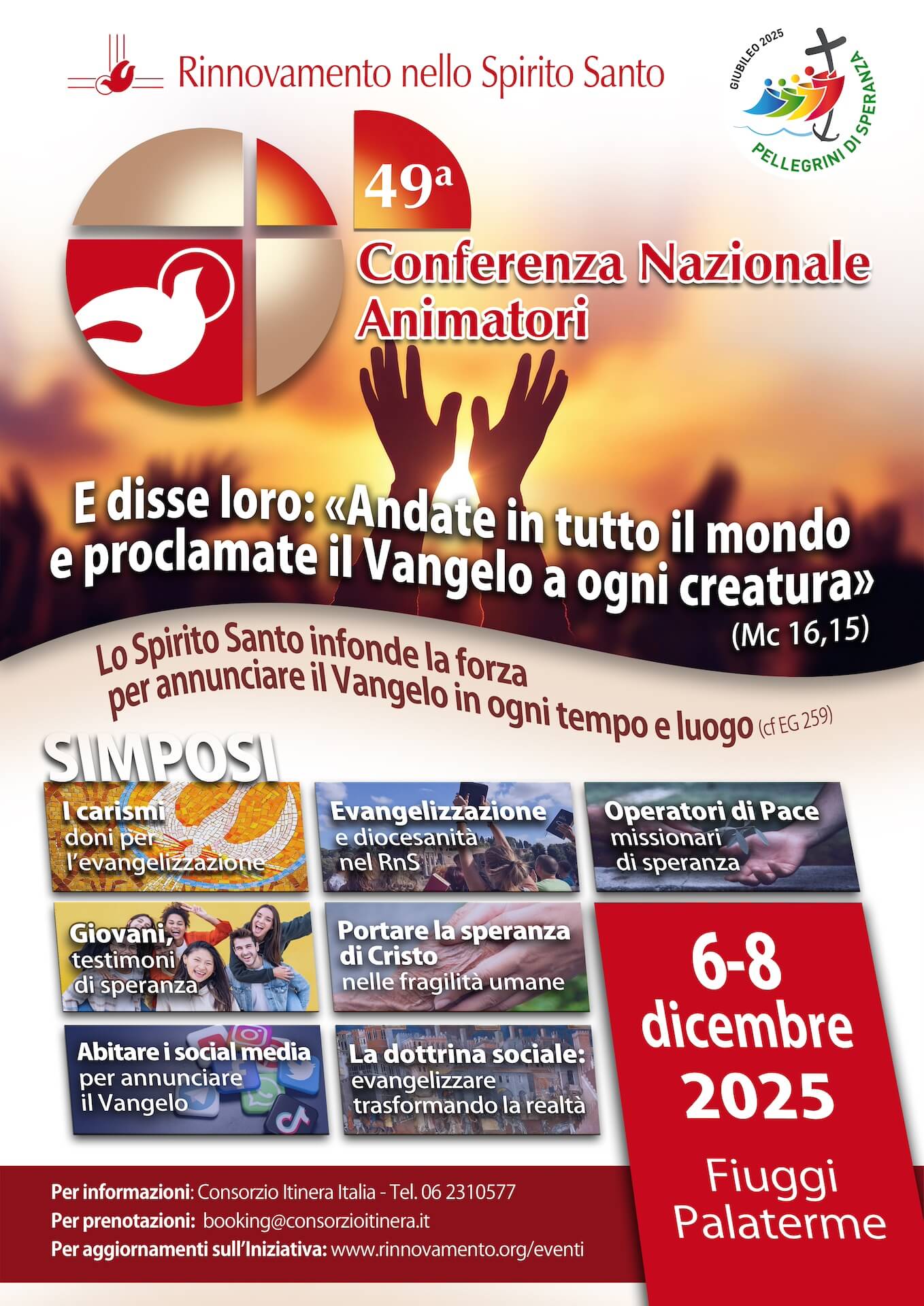 Locandina 49 Conferenza Nazionale Animatori 2025