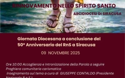 Giornata diocesana a conclusione del 50 anniversario del RnS nella Arcidiocesi di Siracusa