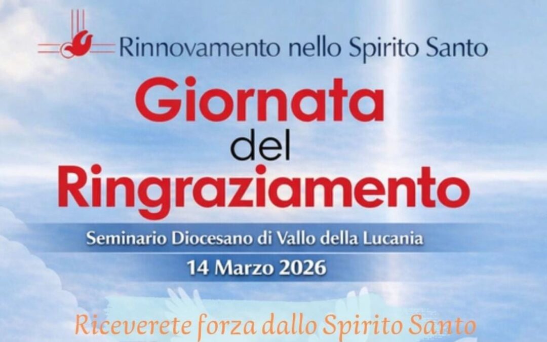Giornata del Ringraziamento nella diocesi di Vallo della Lucania domenica 14 marzo 2026