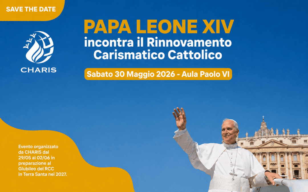 Incontro di Papa Leone XIV con il Rinnovamento Carismatico Cattolico, sabato 30 maggio 2026 in Aula Paolo VI