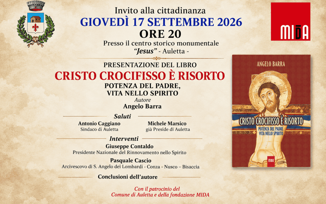 Presentazione del libro di don Angelo Barra “Cristo Crocifisso è risorto”