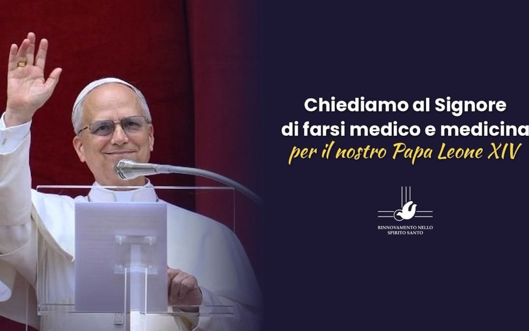 Il RnS è vicino nella preghiera al Santo Padre